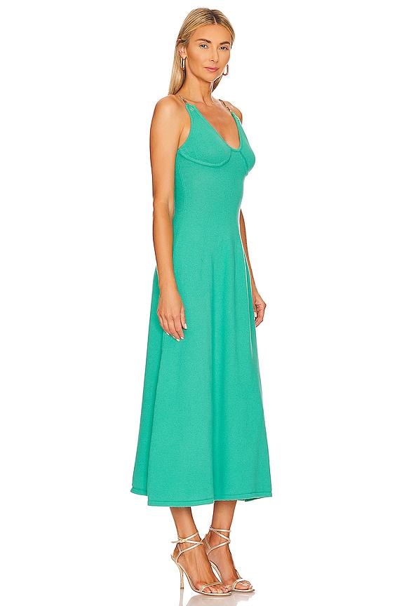 view 2 of 4 ROBE MAXI SLOANE in Green