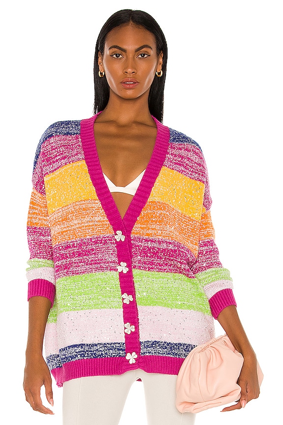 Olivia Rubin Mika Cardigan in Stripe | REVOLVE