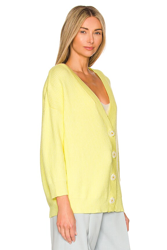 view 2 of 5 Frankie Cardigan in Yellow