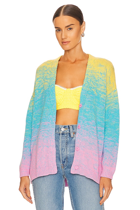 Olivia Rubin Frankie Cardigan in Bright Ombre | REVOLVE