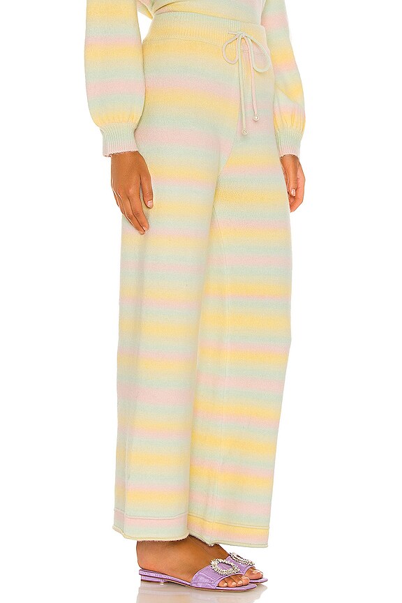 view 2 of 4 Isobel Knitted Trousers in Pastel Ombre