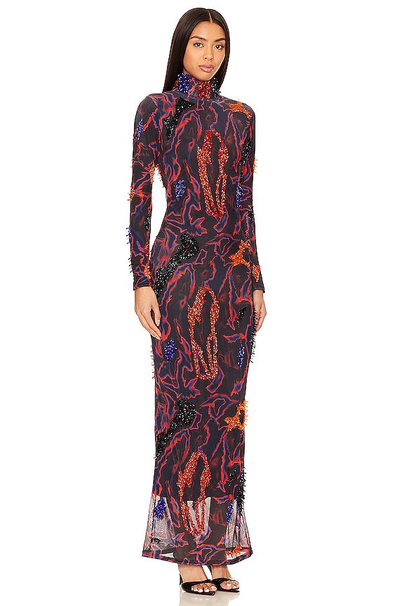 view 2 of 4 ПЛАТЬЕ МИДИ ZUSI in Black