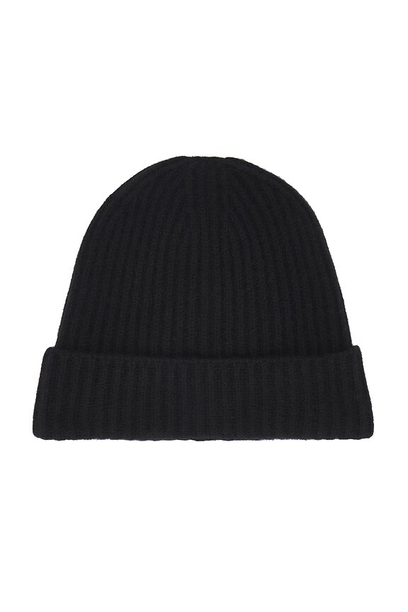view 2 of 3 Pacific Cashmere Beanie in Black
