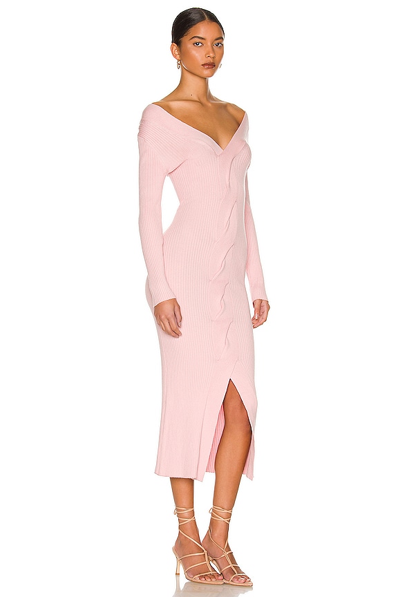 view 2 of 3 Isla Midi Dress in Soft Pink