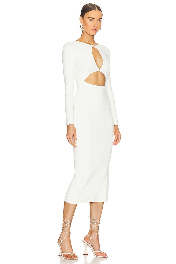view 2 of 3 Mara Cutout Dress in Ivory