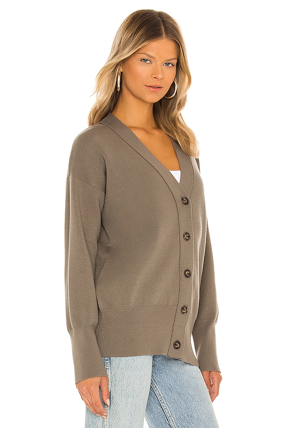 view 2 of 4 Emory Boyfriend Cardigan in Olive