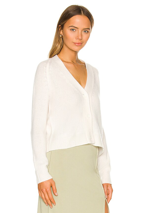 view 2 of 4 Curtis Cashmere Cardigan in Ivory