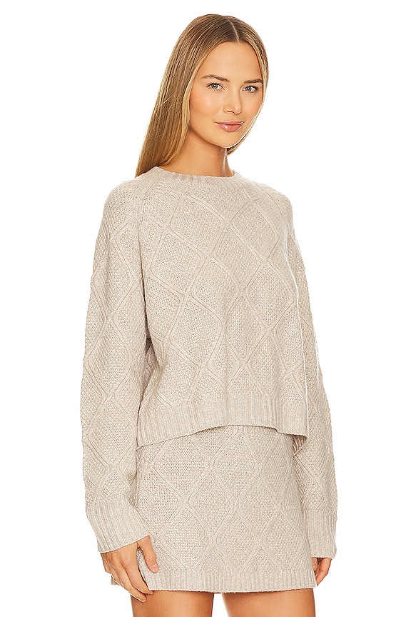 view 2 of 4 AMELIA ニットプルオーバー in Biscuit