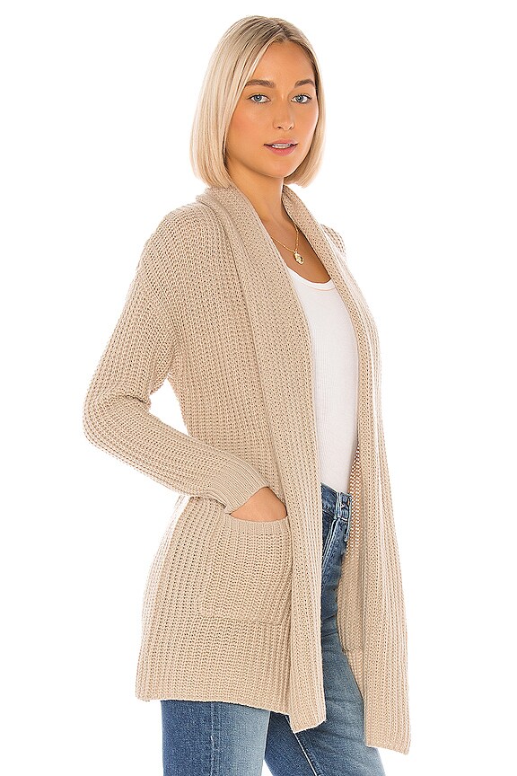 view 2 of 4 Alfred Draped Cardi in Flax