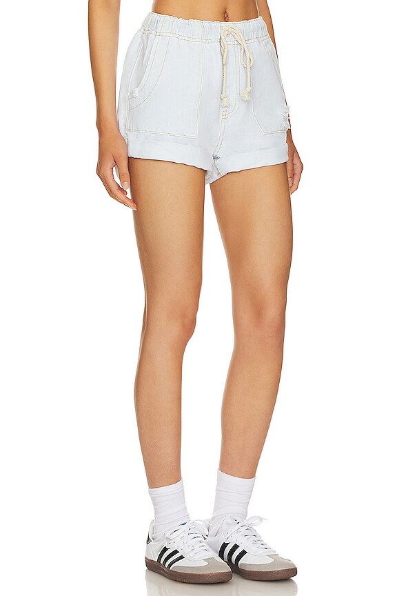 view 2 of 4 Shabby Bandit Drawstring Boyfriend Short in Le Surf