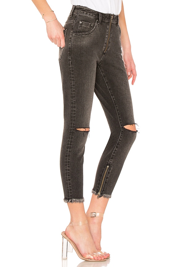 view 2 of 4 High Waist Freebirds in Double Bass