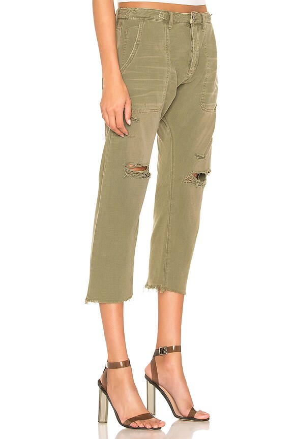 view 2 of 4 ЗАУЖЕННЫЕ ДЖИНСЫ SAFARI SINNER in Militaire