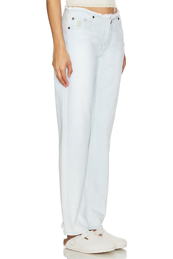 view 2 of 4 Truckers Low Waist Straight Jeans in Le Surf