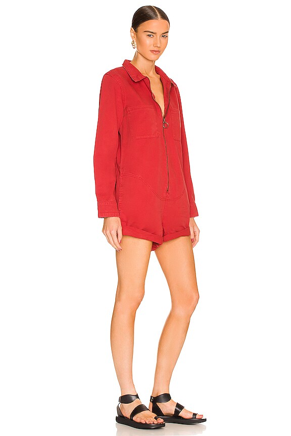 view 2 of 3 Prophecy Jumpsuit in Apple Red