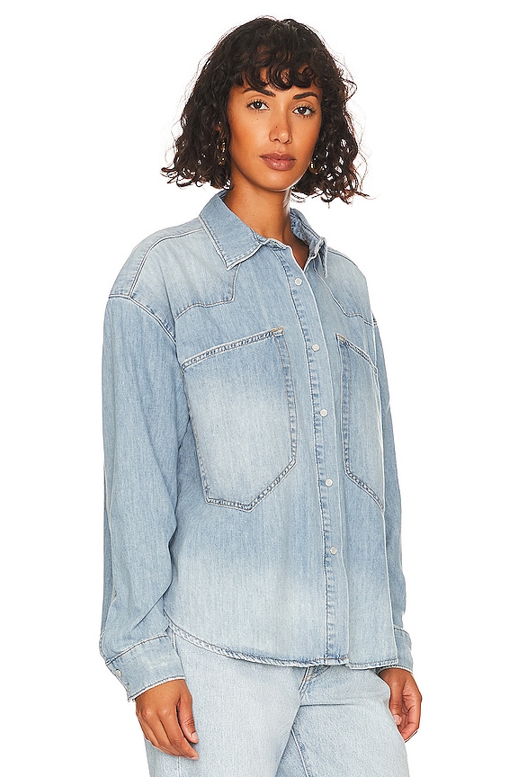 view 2 of 4 Oversized Denim Shirt in Revolver