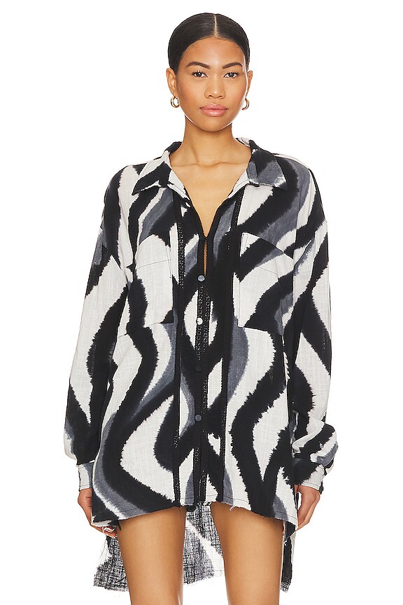 view 2 of 5 CHEMISE ECLIPSE in Black