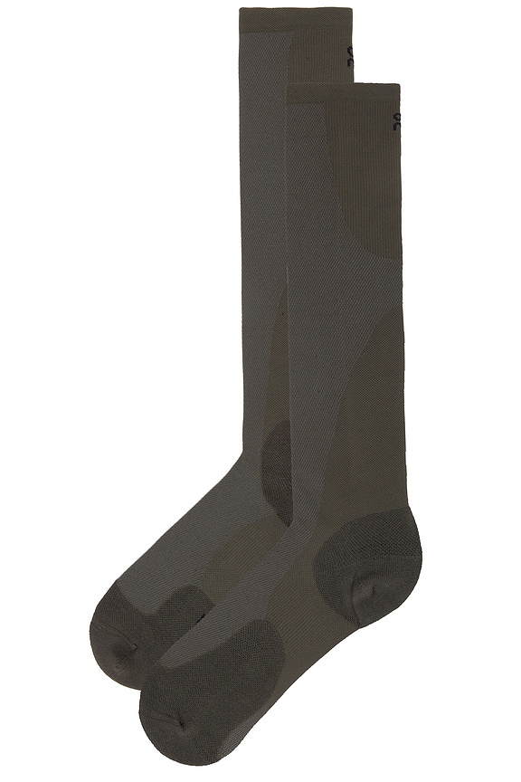 view 2 of 4 x Paf Run Sock Paf in Molasses & Black