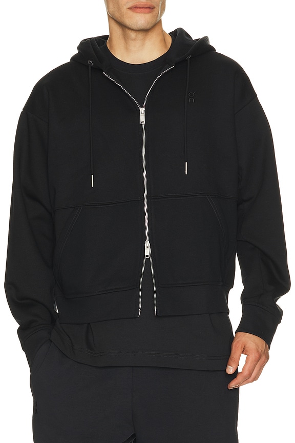 view 1 of 5 Club Collective Fz Hoodie in Black