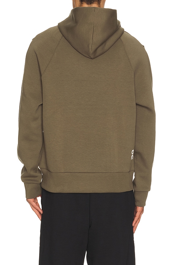 view 2 of 5 Focus Tech Hoodie in Bark
