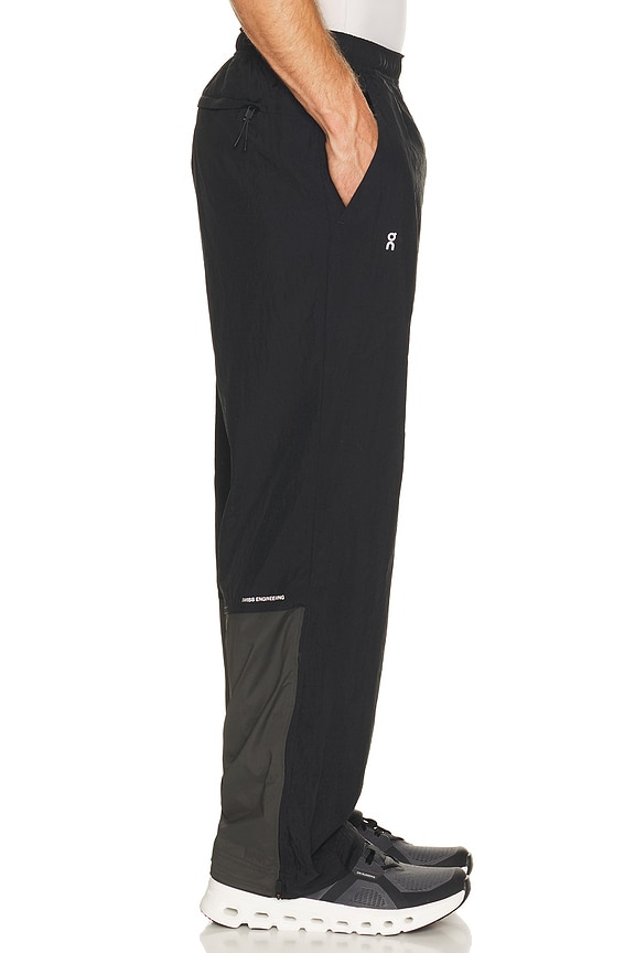 view 2 of 5 All-Day Track Pants in Black & Espresso