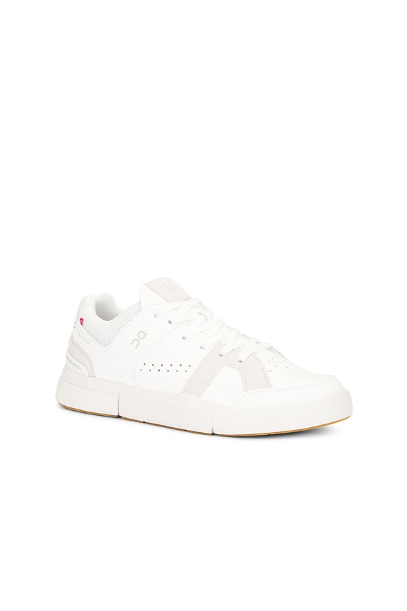 view 2 of 6 The Roger Clubhouse Sneaker in White & Sand