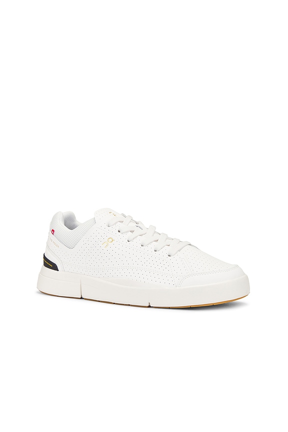 view 2 of 6 The Roger Centre Court Sneaker in White & Black