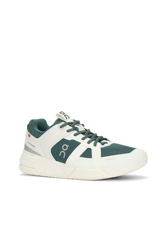 view 2 of 7 x Oyster Tennis The Roger Clubhouse Pro in Ivory & Evergreen