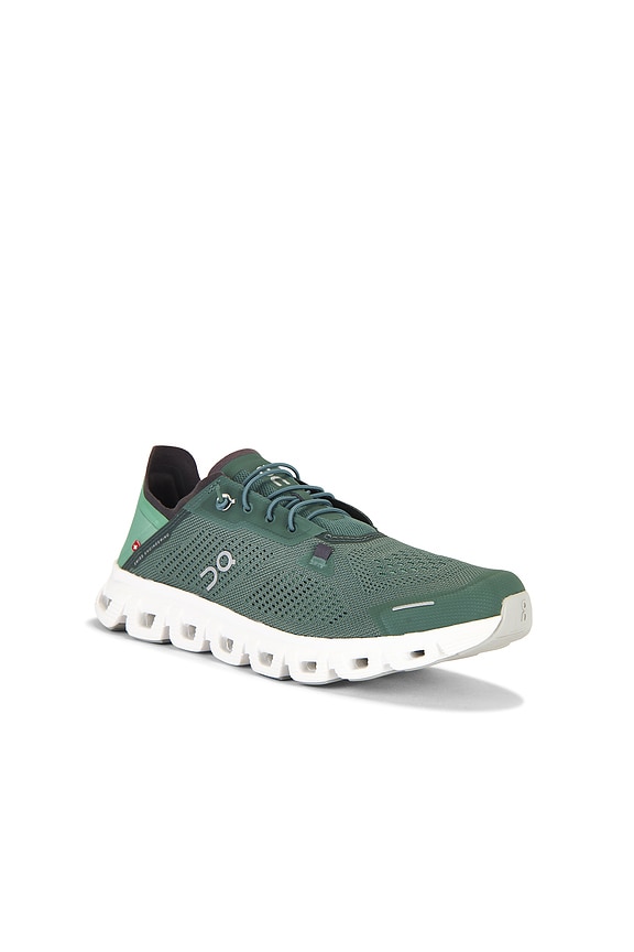 view 2 of 6 Cloud 6 Coast Sneakers in Olive & White