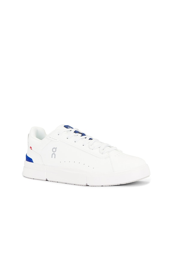 view 2 of 6 The Roger Advantage Tennis Shoe in White & Indigo