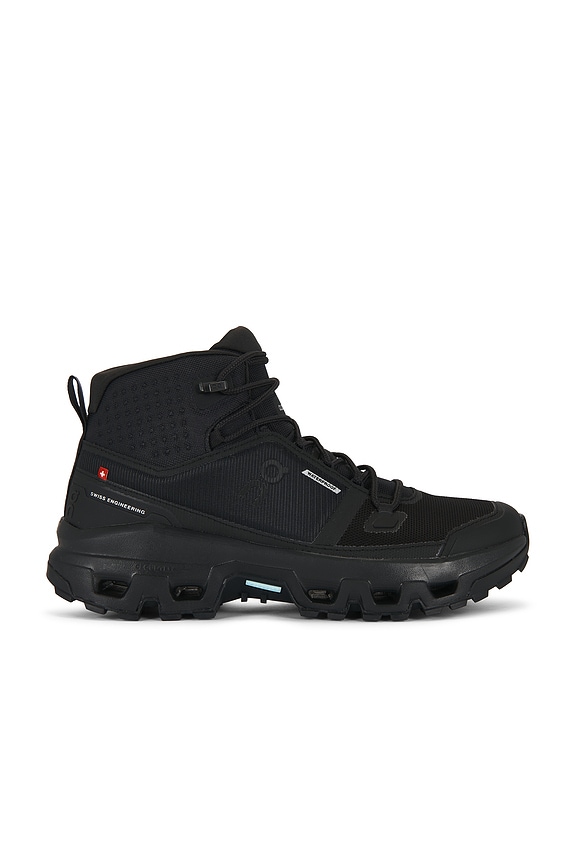 view 1 of 6 SNEAKERS CLOUDROCK MID WP in Black & Black