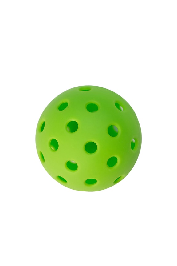 view 2 of 3 Set Of 6 Green Pickleball Balls in Green