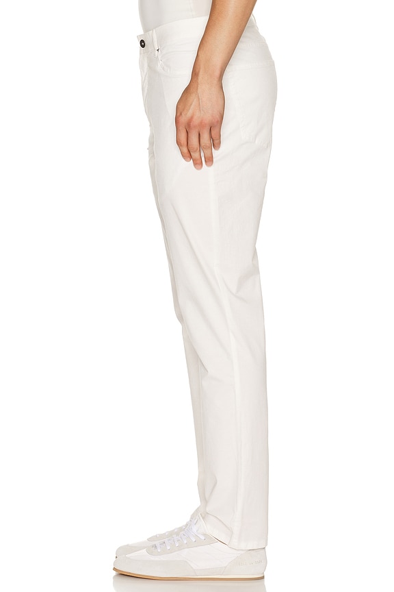 view 2 of 5 PANTALÓN DE 5 BOLSILLOS LINEN DENIM in Egret