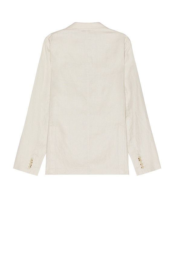 view 2 of 3 Linen Blazer in Stone