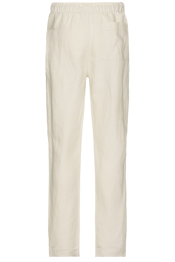 view 2 of 5 Air Linen Pull-On Pants in Stone