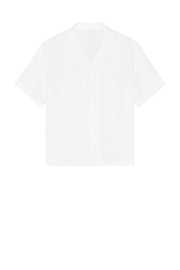 view 2 of 4 Air Linen Convertible Vacation Shirt in White