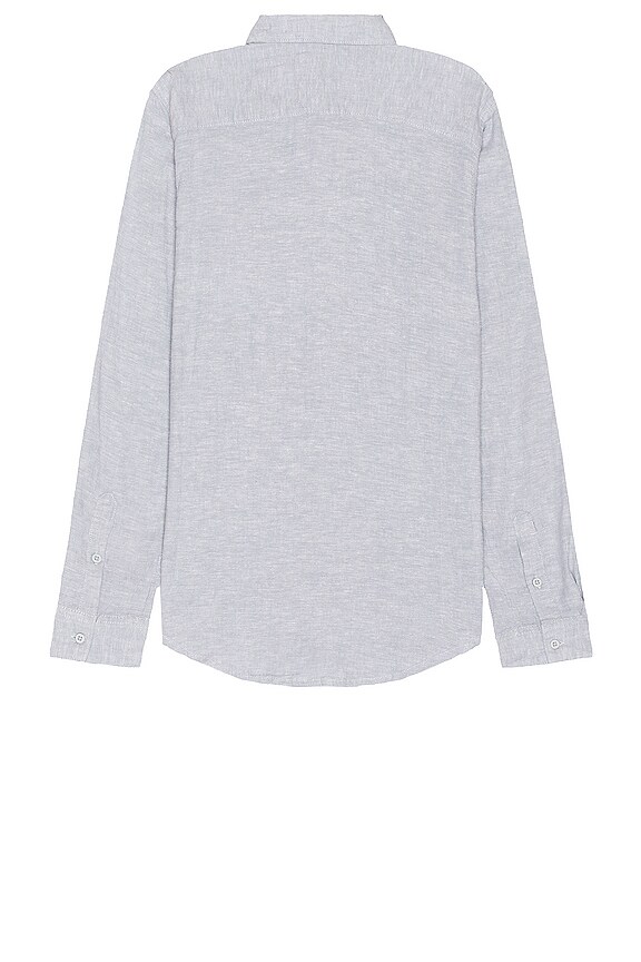 view 2 of 3 LINEN 셔츠 in Steel Chambray