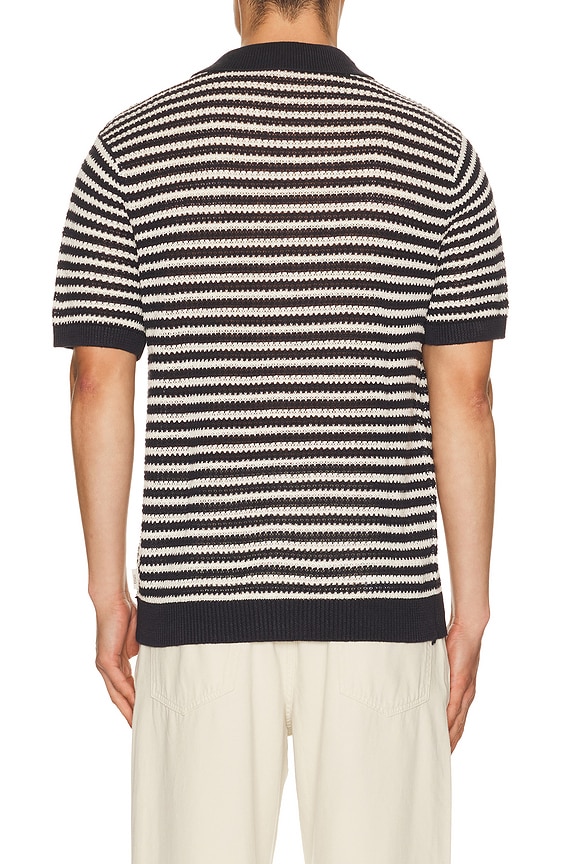 view 2 of 5 CAMISA ABOTONADA in Midnight & Egret