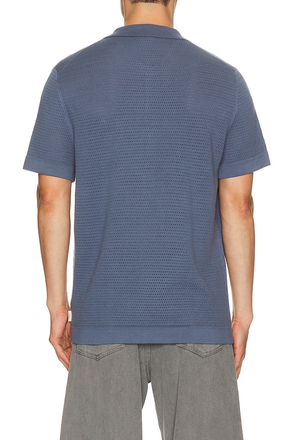 view 2 of 4 Drop Needle Button Up Shirt in Mist