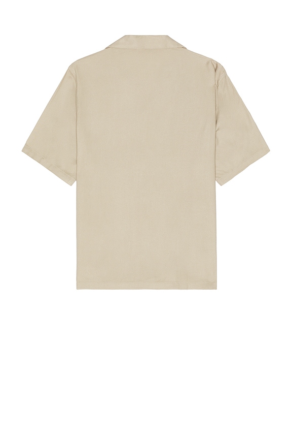 view 2 of 2 Viscose Vacation Shirt in Tan