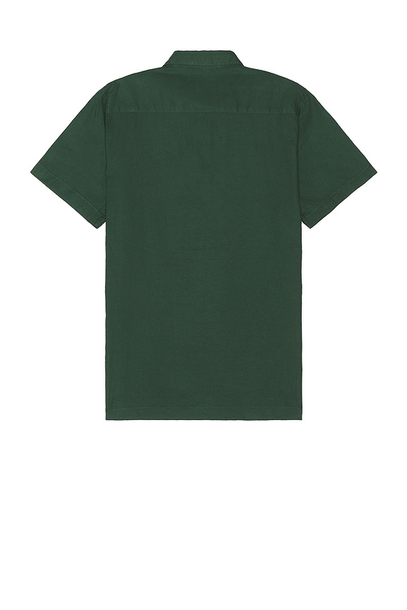 view 2 of 3 CAMISA LINEN in Forest Green