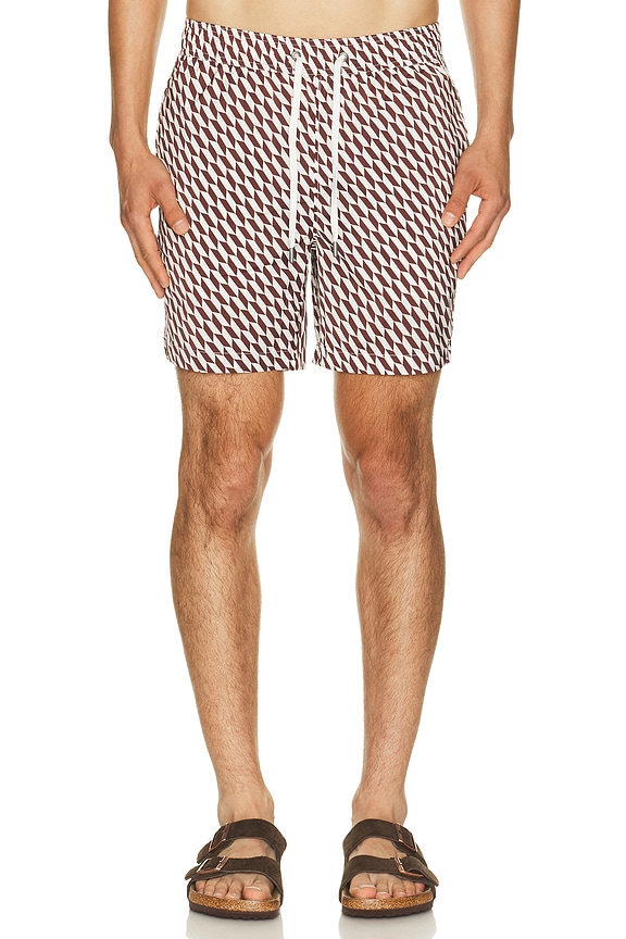 view 1 of 5 MAILLOT DE BAIN CHARLES in Chocolate Multi
