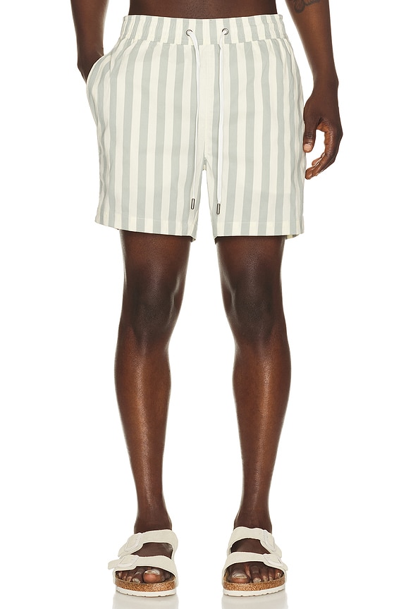 view 1 of 4 BAÑADOR CHARLES in Sea Glass & Cream