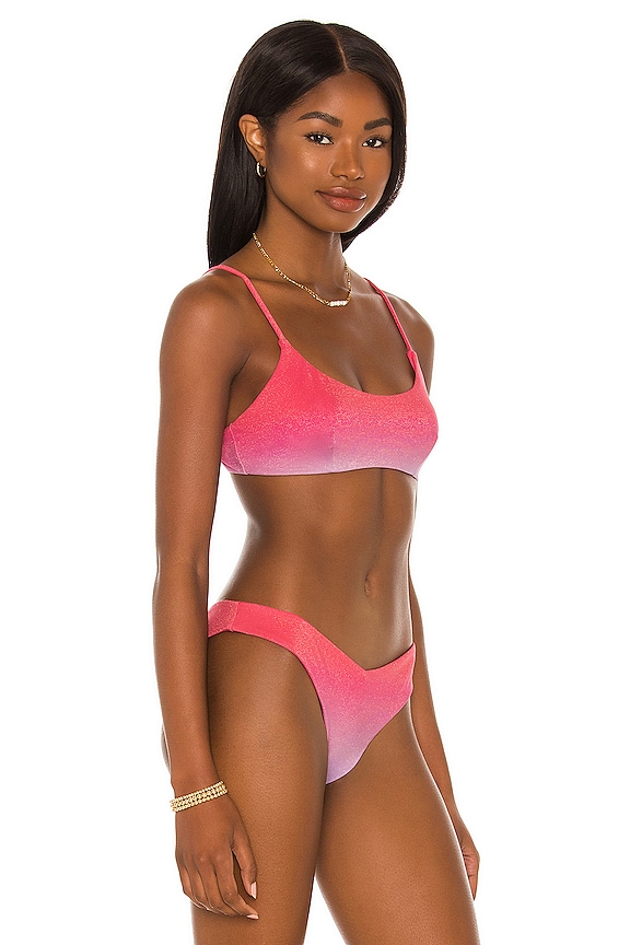 view 2 of 5 TOP BIKINI SARITA in Raspberry Multi