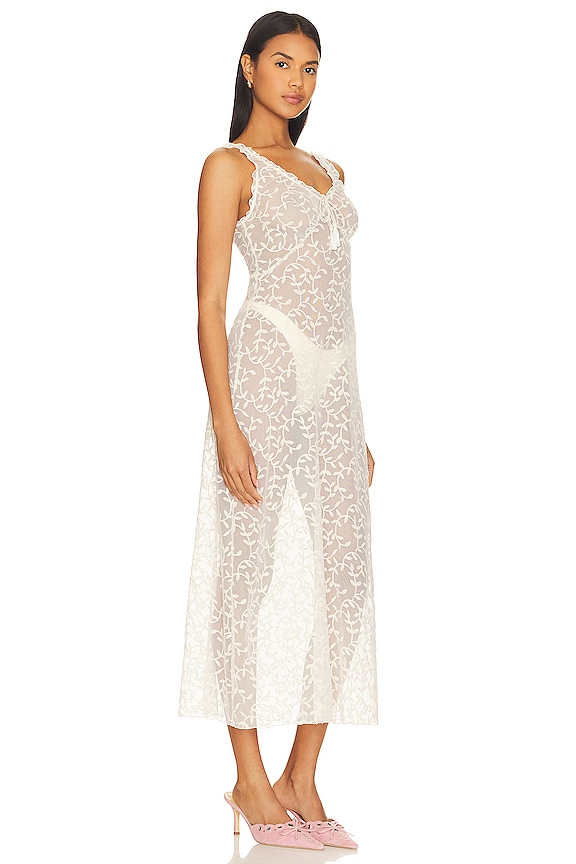 view 2 of 3 Tank Gown in Vintage Embroidery