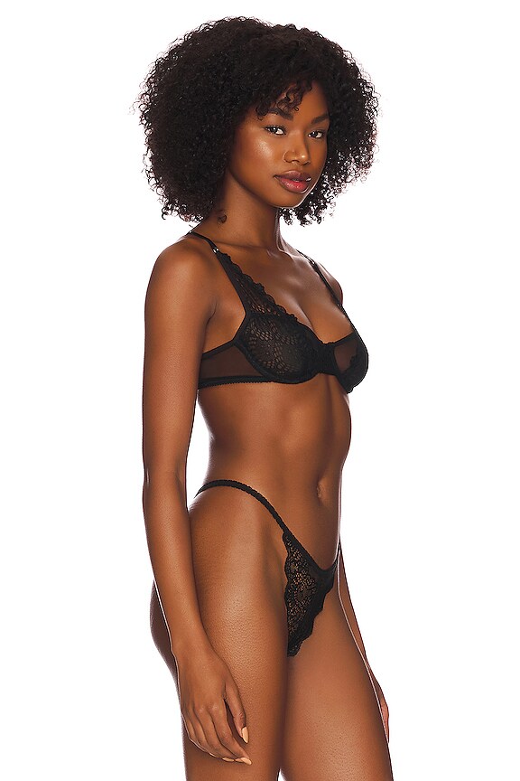 view 2 of 4 SOUTIEN-GORGE À ARMATURES SIDE SHOW ONLY HEARTS in Black