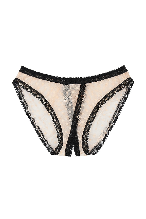 view 1 of 2 Coucou Lola Culotte Panty in Tinted & Black