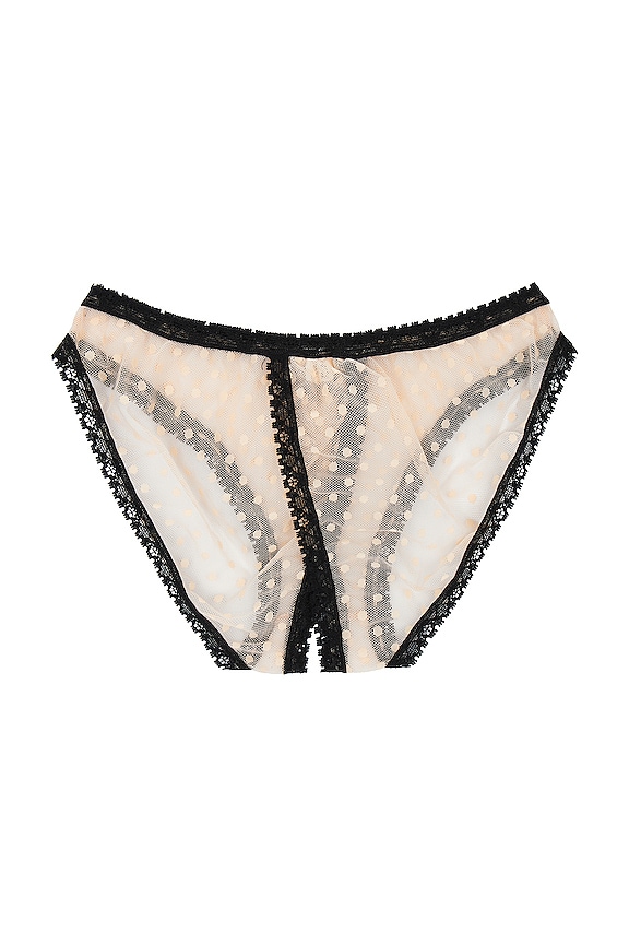 view 2 of 2 Coucou Lola Culotte Panty in Tinted & Black