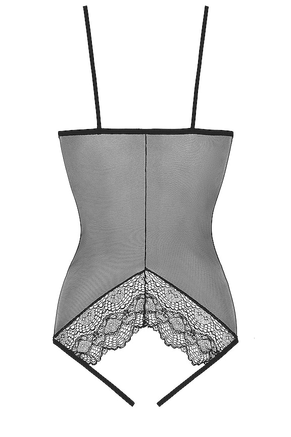 view 2 of 2 Whisper Sweet Nothings Coucou Bodysuit in Black