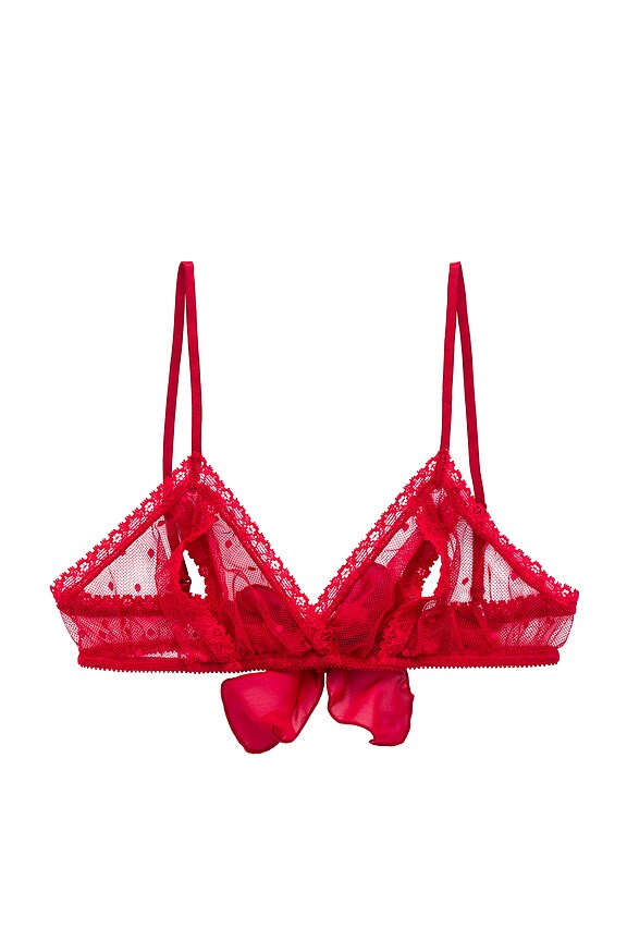 Only Hearts Coucou Lola Bralette In Ruby Revolve 2761