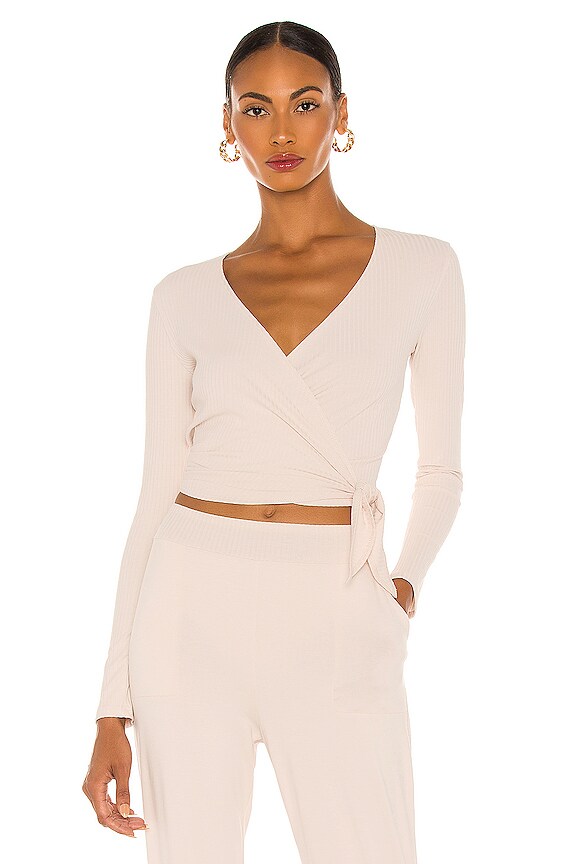 view 2 of 6 Wrap Top in Tinted